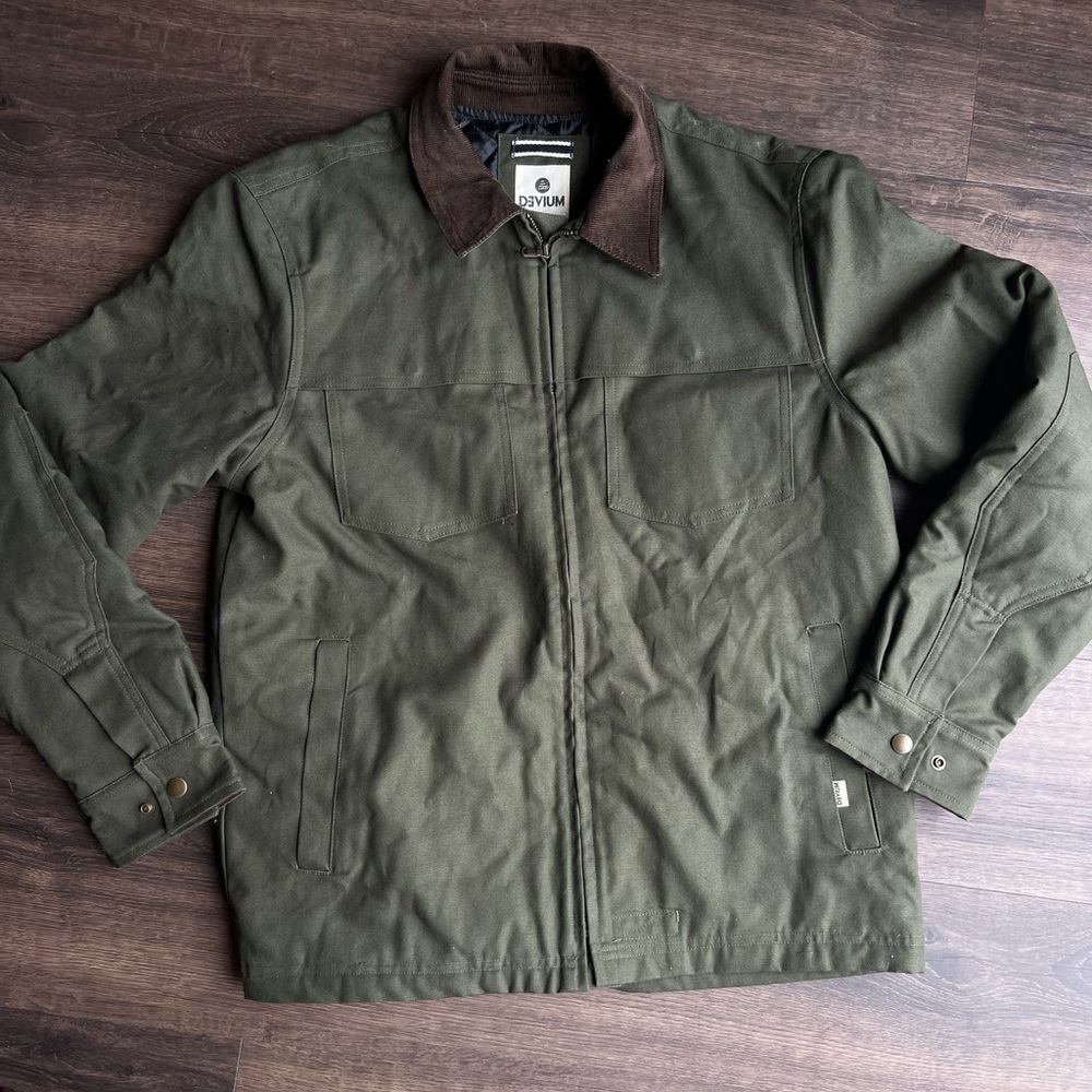 Devium Green Army Jacket
